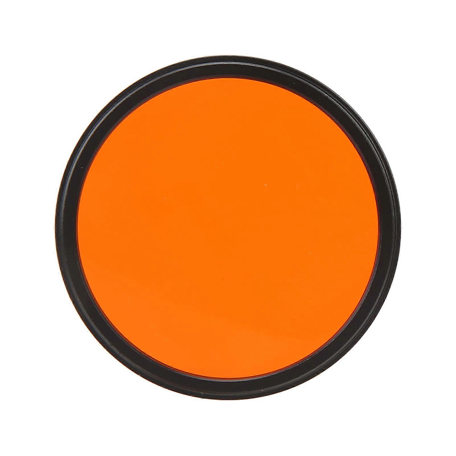52mm Lens Filter Optical Glass Camera Lens Filter For Nikon For Fujifilm Digital Cameras Series Orange