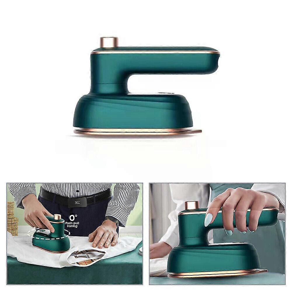 Mini folding electric iron * dark green - Australian standard