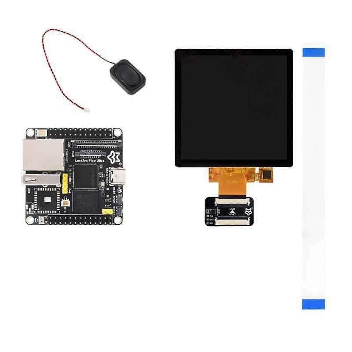 Pico Ultra TVBOX Kit Pico Ultra Development Board met 4inch 480x480 LCD Captive TouchScreen Display en Luidspreker