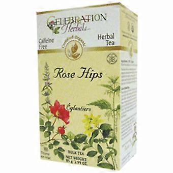 Celebration Herbals Bio Hagebutte Tee ohne Kerne, 60 Gramm (Packung mit 1 Stück)