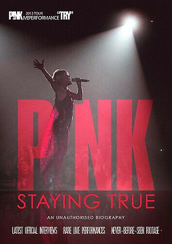 Pink Staying True DVD (2015) Sonia Anderson cert E - Region 2