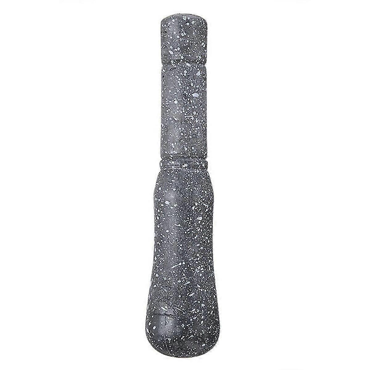 Ensemble de pilon à motif de granit Moulin à épices d’herbes en pierre Ensemble de cuisson à broyeur solide-Yvan