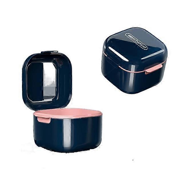 Braces Storage Box Soaking Invisible Teeth Denture Cleaning