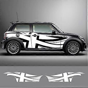 Mini Cooper X2 Vinyl Decal Sticker Set – Black, Glossy Or Matte, UK Made