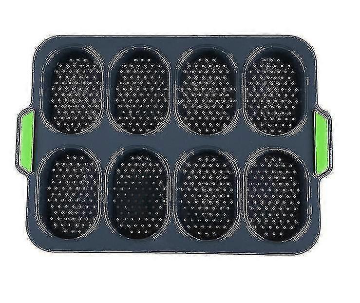 bread pans molds nonstick french bread mold perforated pan black