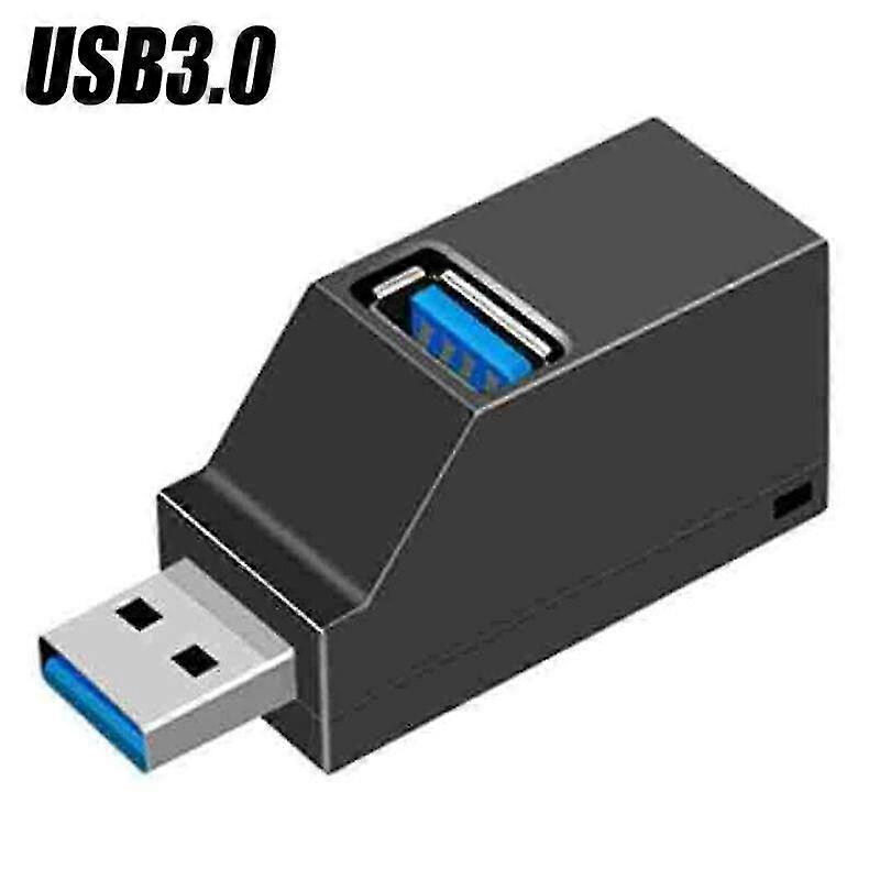 mini high speed splitter ports laptop black-usb