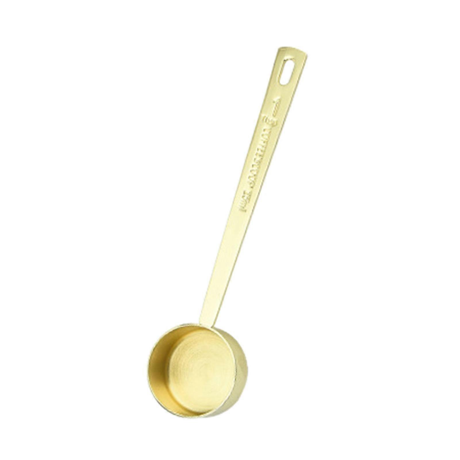 15ml/30ml Measuring Spoon Precise Food Grade Convenient Solid Color Measurement Lightweight Stainless Steel Measuring Spoon