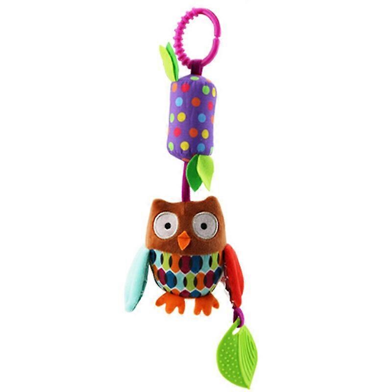Baby Tags Stuffed Animal Soft Toy Lovey Elephant Plush Bell Toy Built-in Rattles Sensory Toy For Newborn Toddler Infant Gifts - Baby Rattles & Mobiles
