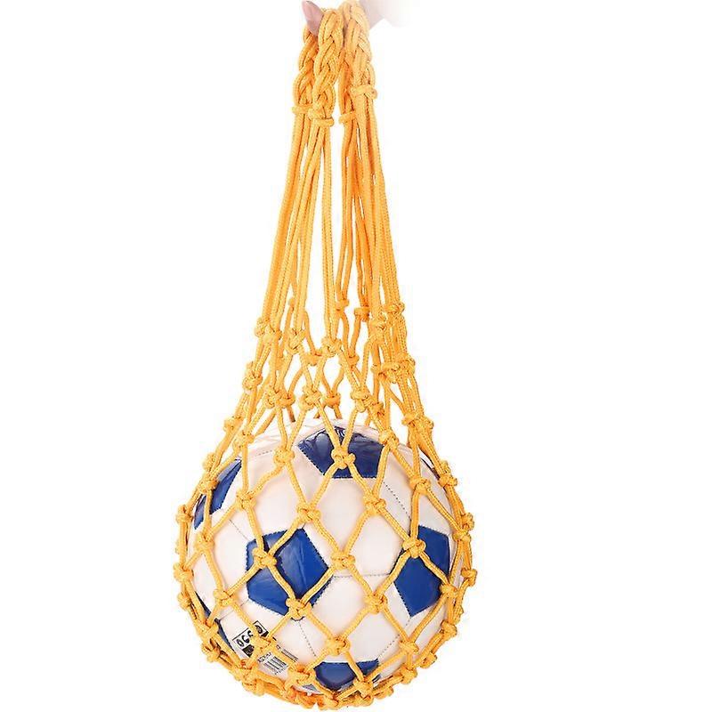 Mesh Ball Holder Basketball Volleyball Soccer Football Storage Net Bag Ball Carry Mesh For Single Ball YDW