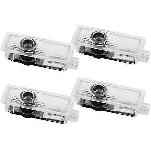 2-4pcs Cree Led Car Door Logo Projector Lights Laser Courtesy Puddle Shadow Lamp