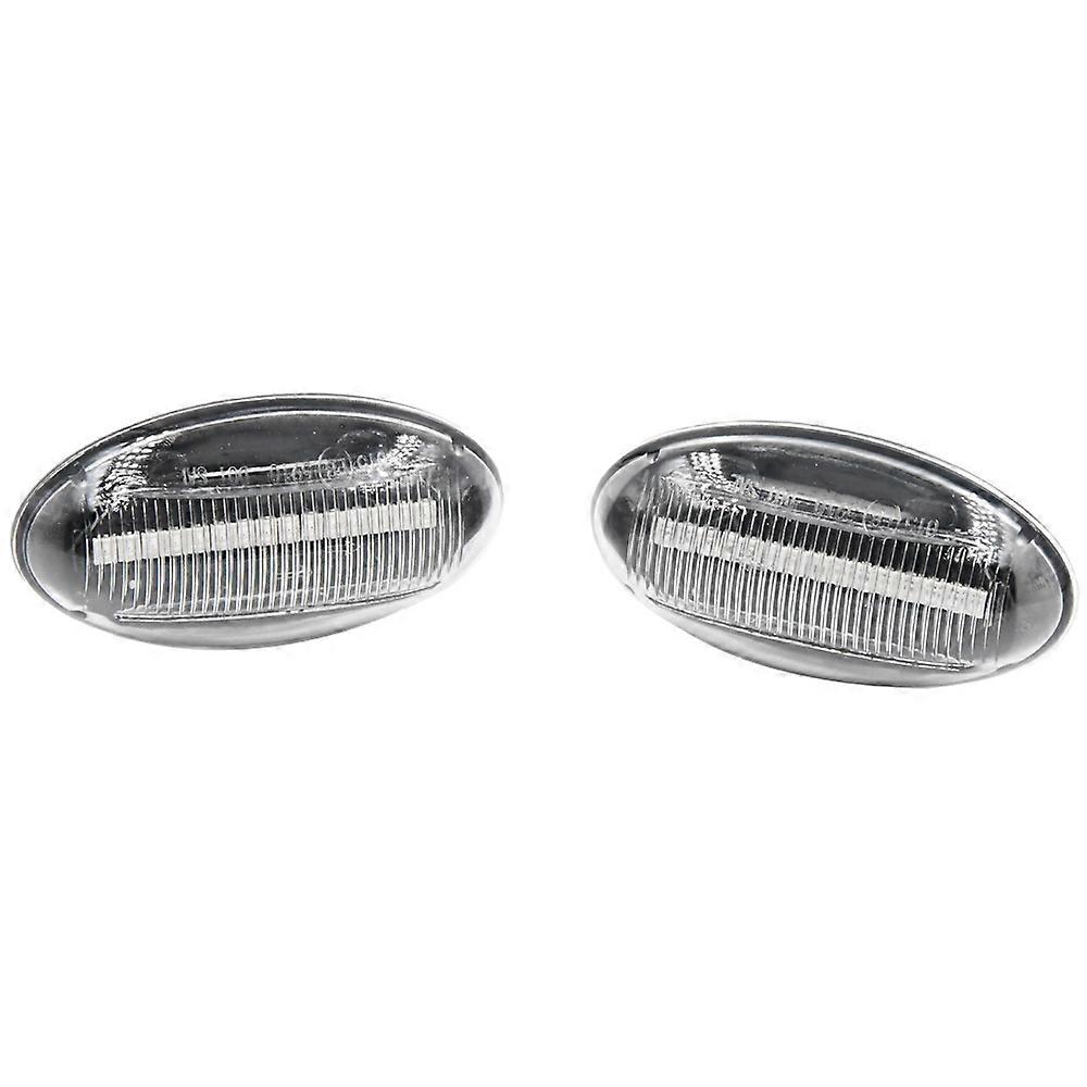 Dynamic LED Turn Signal Flashing Indicator Blinker Side Marker Light For Peugeot 307 206 407 107 607 1007 Citroen C1 C2 C3 C5 C6