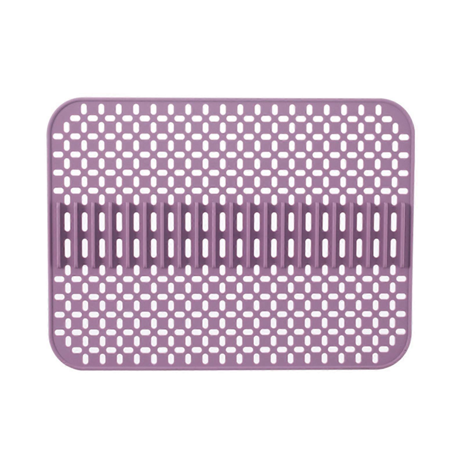 Healthy and Mold Prevention Sink Mat No Cracking or Deformation Sink Mat for Storing and Drying Dishes