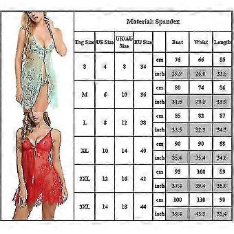Women Erotic Sexy See Through Nightdress Lace Lingerie Babydoll Sleepwear Dress Nightwear Charm Nightie