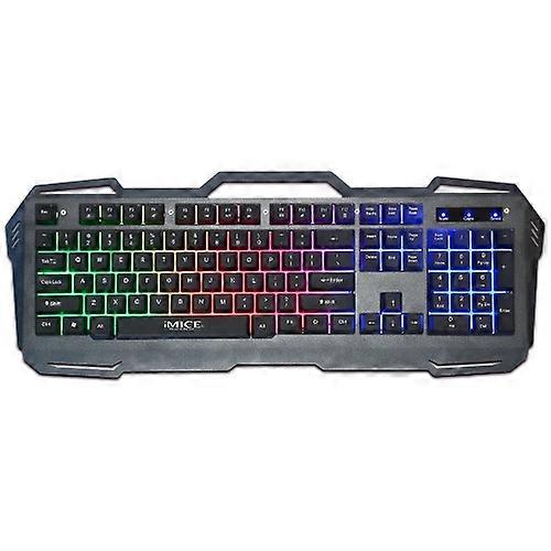 iMICE AK-400 USB Interface 104 Keys Wired Colorful Backlight Gaming Keyboard for Computer PC Laptop