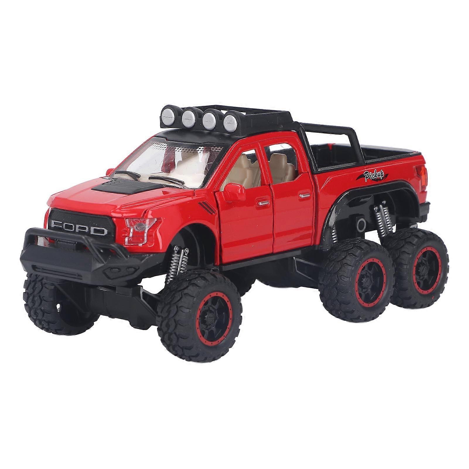 1: 28 Alloy Car Model High Simulation Plastic Metal Pull Back Car Toy for Boys Girls Gifts Red