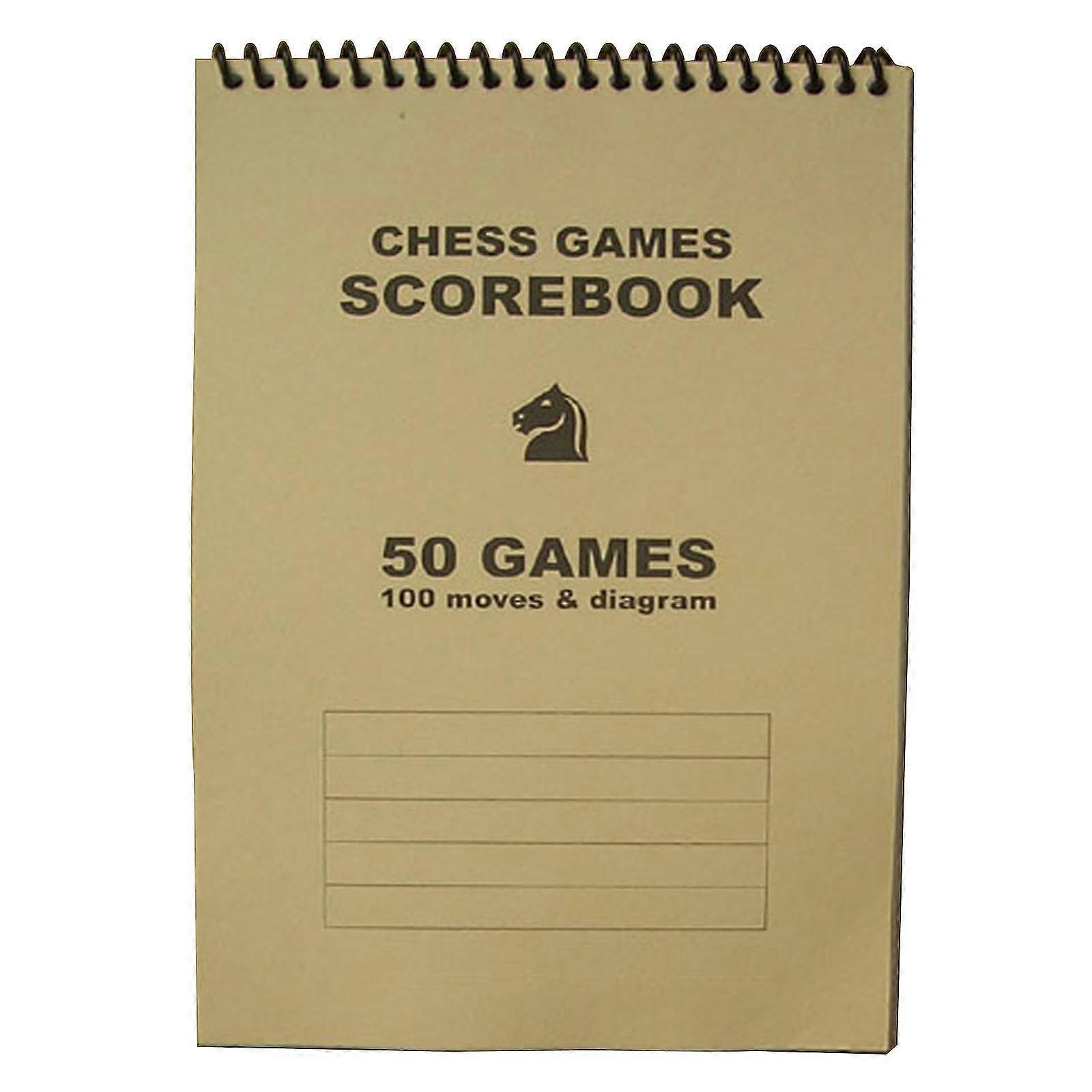 Basic General Chess Record Book Chess Auxiliary Record Book Chess Situation