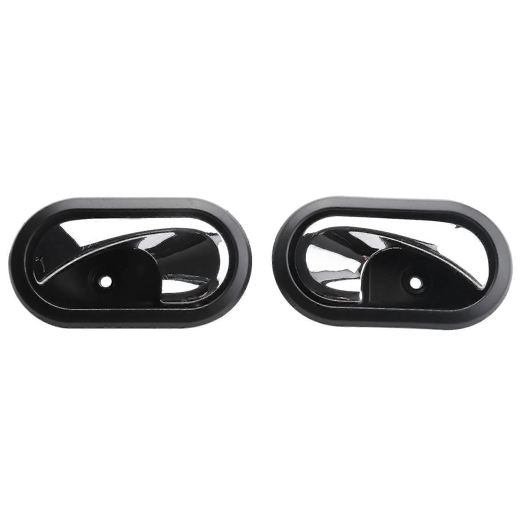 2pcs Car Interior Door Handles Compatible With Renault Logan Duster 2012 - 2016