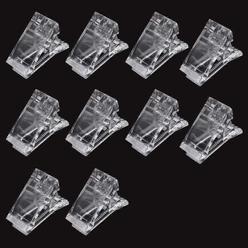 10Pcs Nail Tips Clip for Quick Building Polygel nail forms Nail c