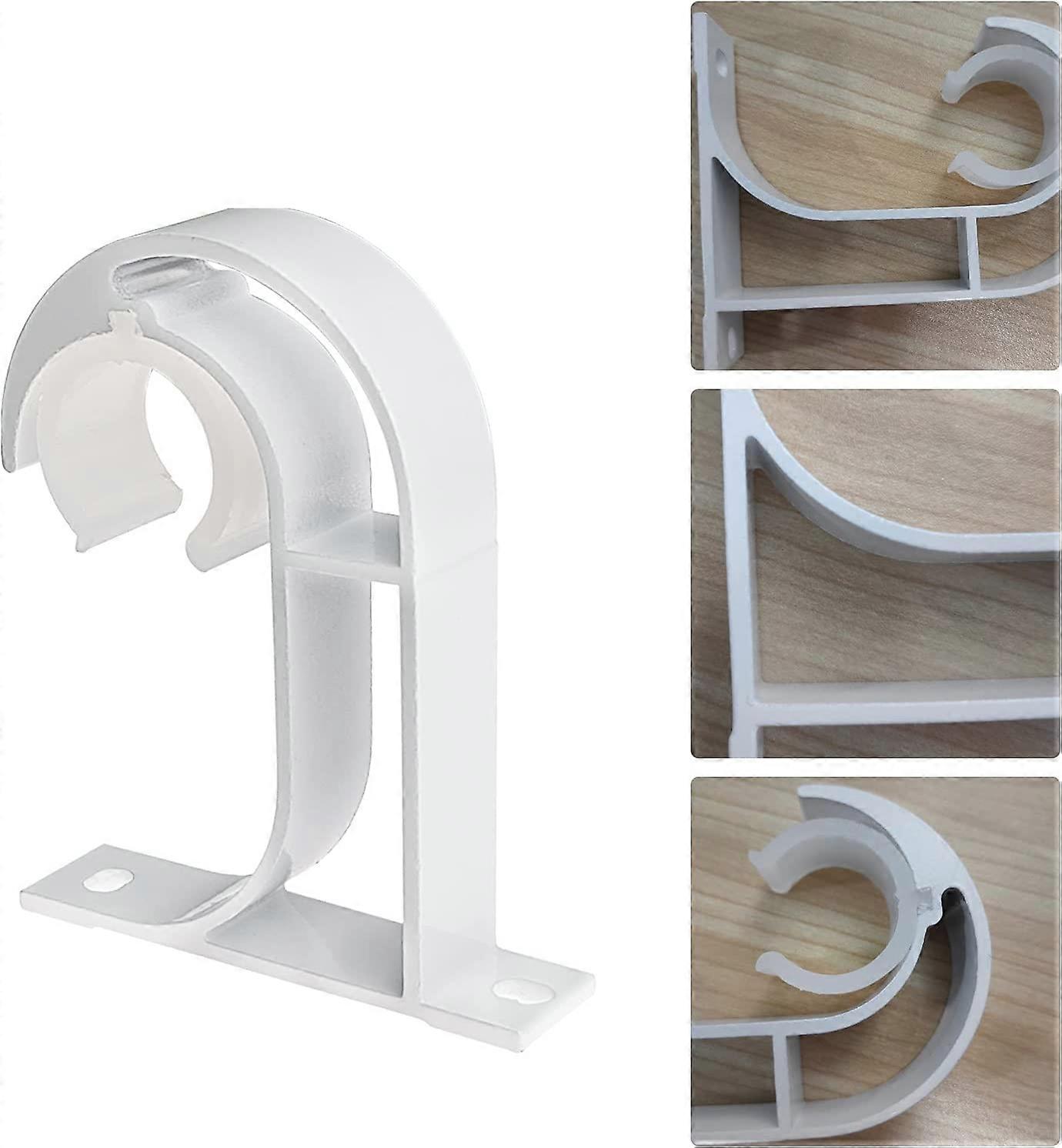 4pcs Ceiling Curtain Rod Bracket,for Rod Diameter 26-32mm