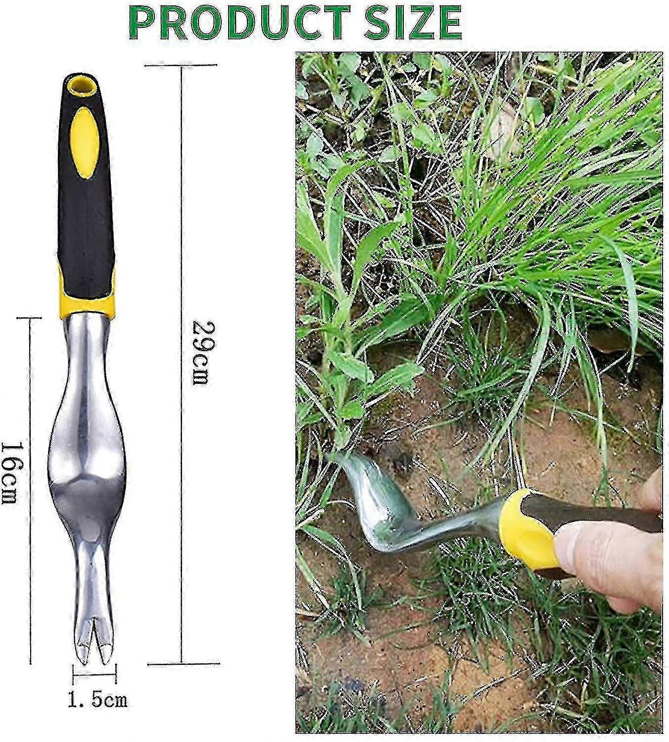 Handheld Weeder Dandelion Removal Tool, Garden Manual Weed Puller Foldable Weed Extractor Quick And Labor-saving Extractor
