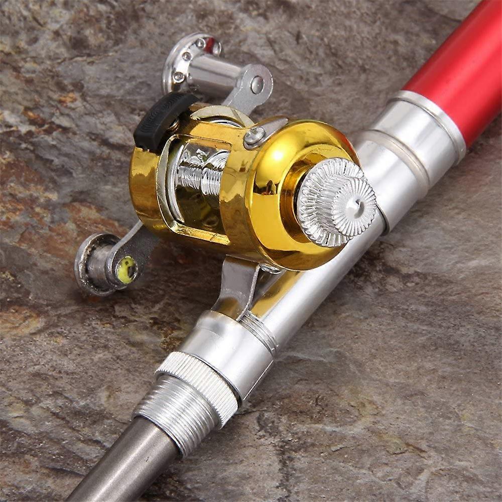 Pocket Size Fishing Rod Telescopic Pen Fishing Pole and Reel