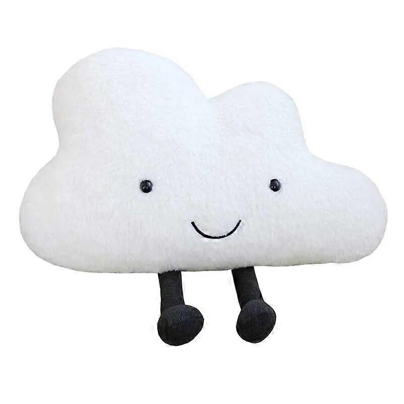 Plush Cloud Shape Pillow With Legs Soft Cushion For Decor Comfort Cushions & Decorative Pillows