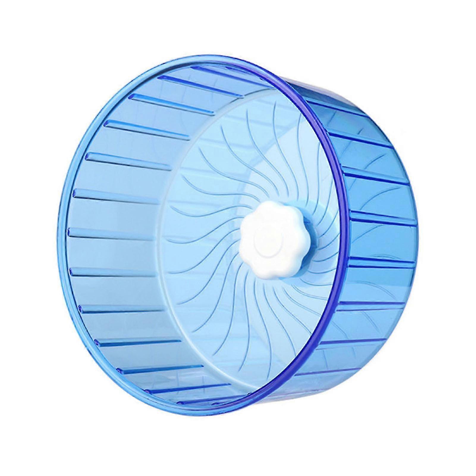 Silent Hamster Wheel Double Bearing Axis Rounded Edge Quiet Spinner Hamster Running Wheels for Gerbil Dwarf Syrian Hamster