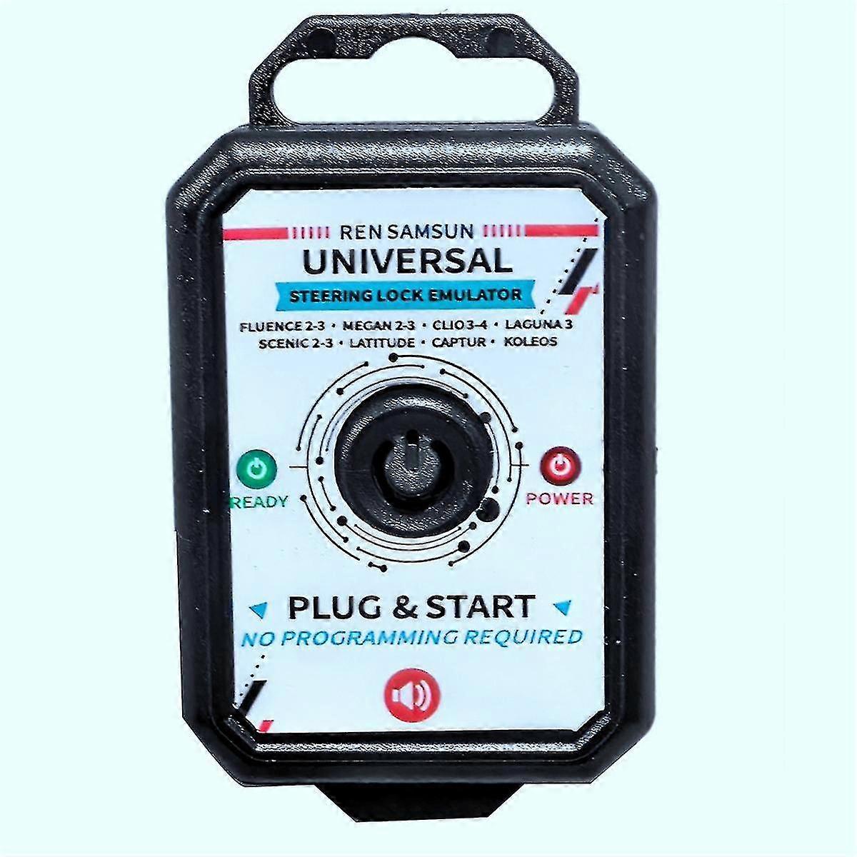 For Renaulit Elv Lock Universal Steering Lock Emulator Simulator Elv Plug And Start With Lock Sound