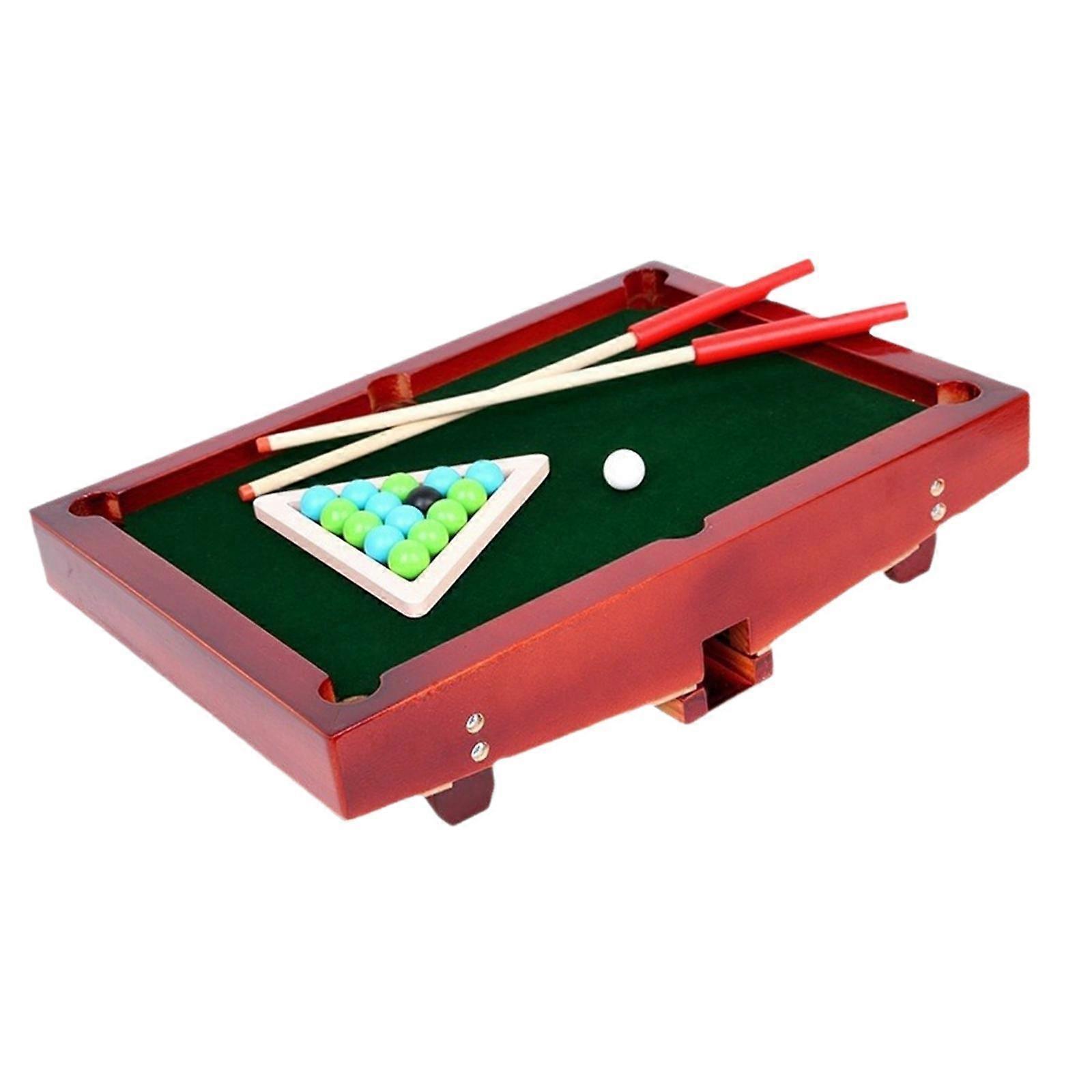 Biljardipöytäsetti Kotitalouksien kolmioteline Työpöytä Snooker aikuisille Pojat Tytöt