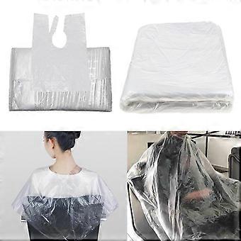 150pcs Disposable Hair Cutting Capes Home Barber Apron Hair Dyeing Hairdressing