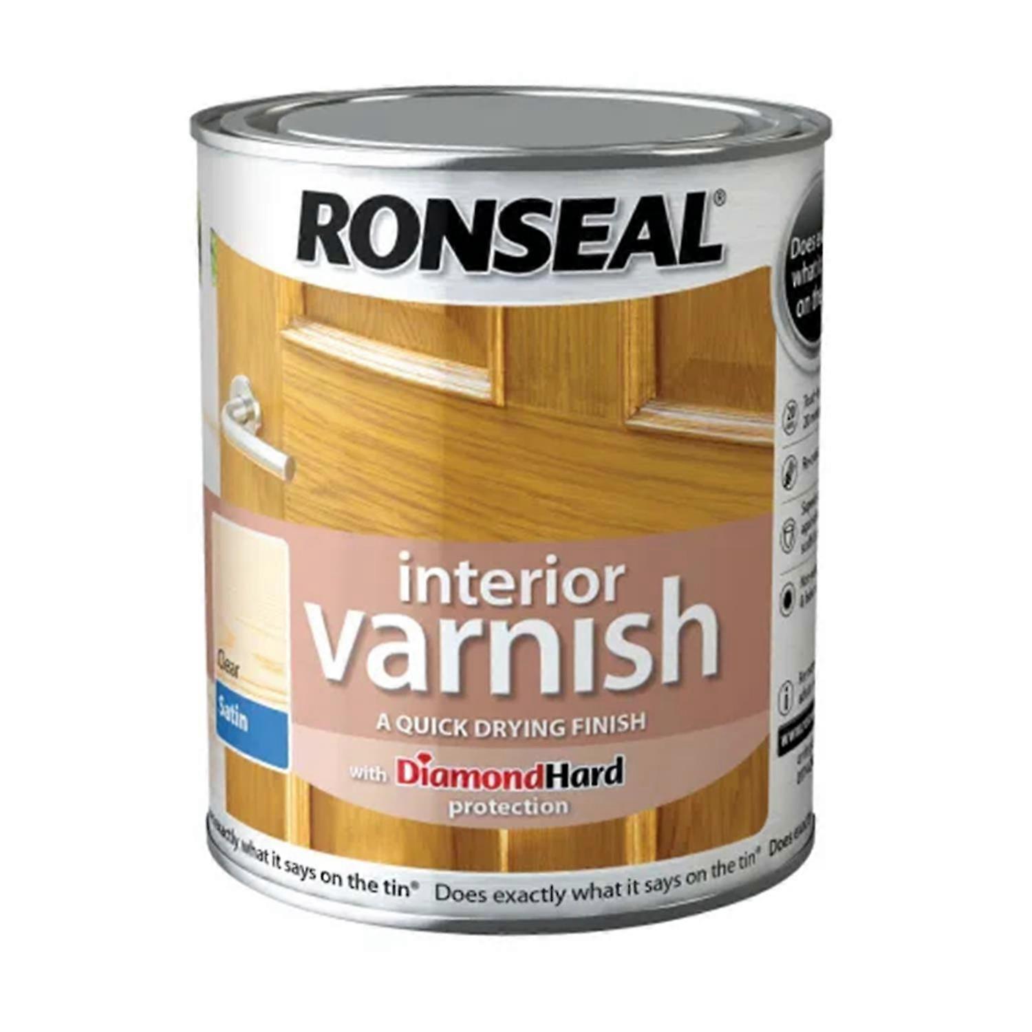 Interior Varnish Quick Dry Satin Clear 2.5 litre