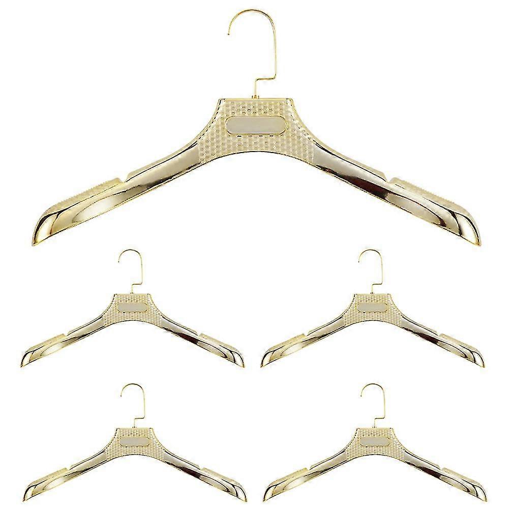 Rutschfeste goldene Kleidung Store Kleiderbügel Kunststoff Kleiderbügel Kleiderständer Hosenständer Herren Damen Hose Clip Erwachsene Kleidung Unterstützung