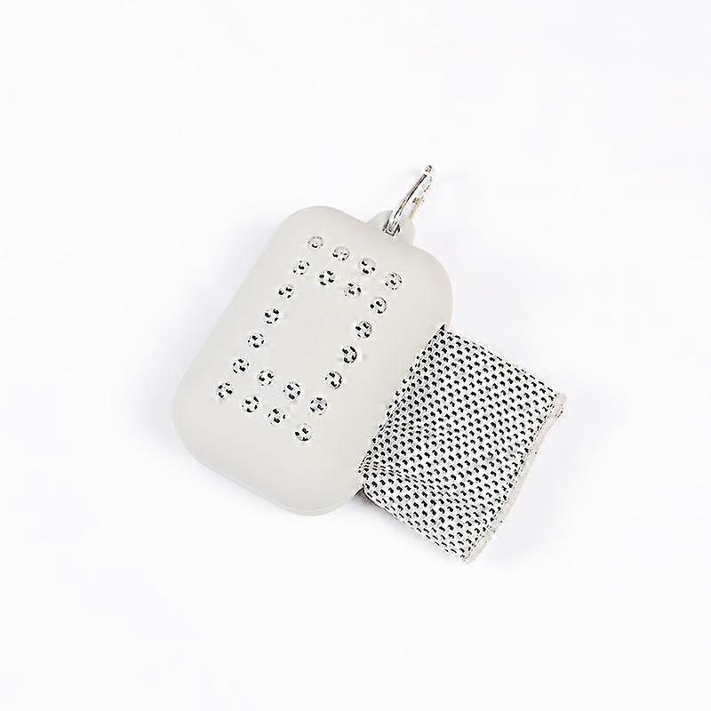 Jäähdytyspyyhe, jääpyyhe kaulalle, pehmeä hengittävä mikrokuitu Viileä pyyhe kuntoiluun, urheiluun, joogaan ja retkeilyyn (1 kpl, harmaa)