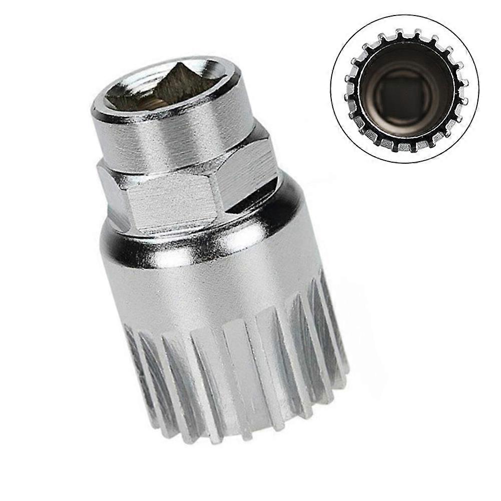 Practical Remover Tool Removal Remove Replacement Silver 58*24mm Accessories Bicycle Bottom Bracket Chainwheel
