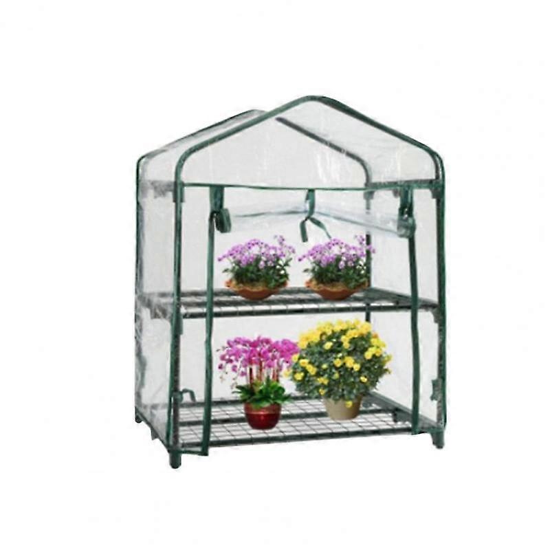 Housse de serre transparente en PVC, facile à assembler, fermeture éclair, pour jardin