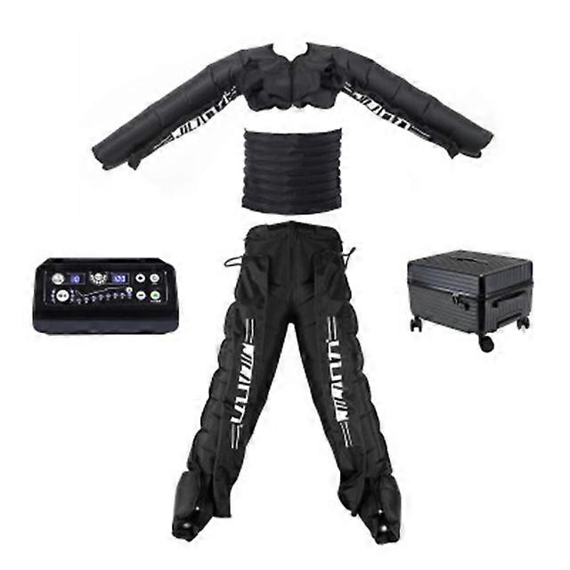 Fengmore 8 تجويف ضغط الهواء مدلك الساق أحذية القدم للتداول موجة الهواء مدلك الساق نظام العلاج بضغط الجسم