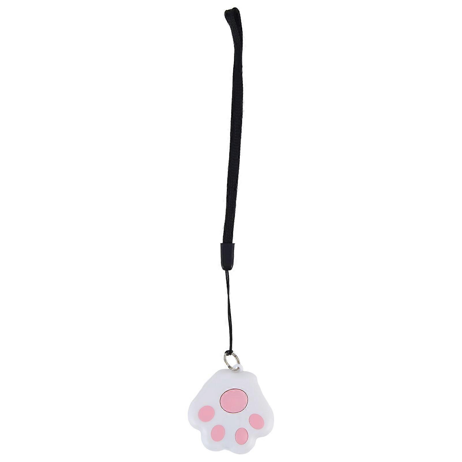 Anti Lost Alarm Sensor Compact Portable Design Dog Paw Shape Wireless Smart Two Way Key Finder