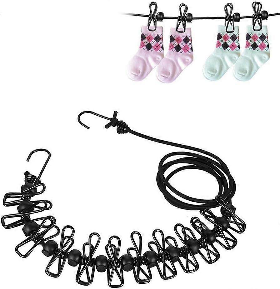 2 Pack Portable Clothesline Lanyards