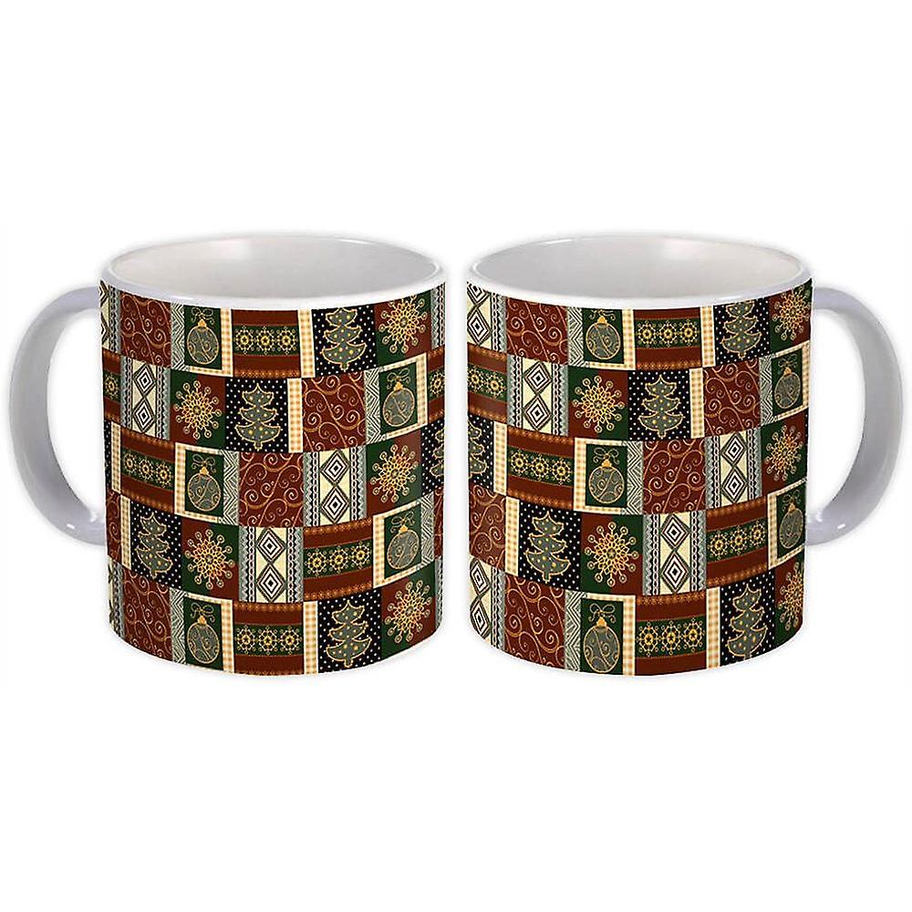 Gift Mug: Nordic Pattern Christmas