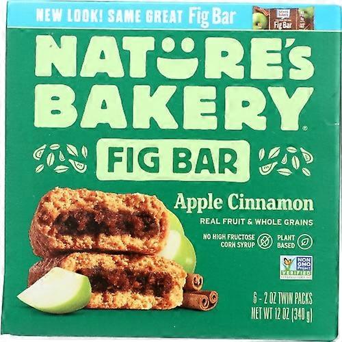 Natures Bakery Bar Fig Whlwht Appl Cnnmn, 12 Oz
