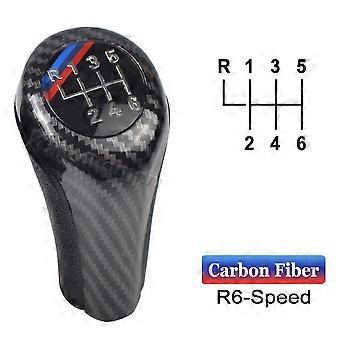 Pomello Cambio Manuale Lungo In Stile JDM Nero Carbon Look per Auto