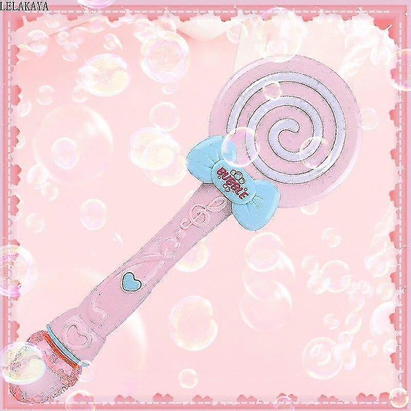wand bubble blower summer funny electronic automatic magic shape