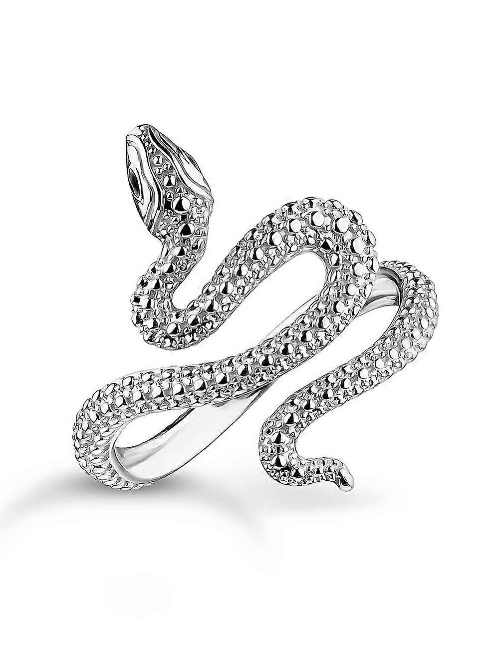 Thomas Sabo TR2483-664-21-56 Silver Snake Ring Tempting Romance Women