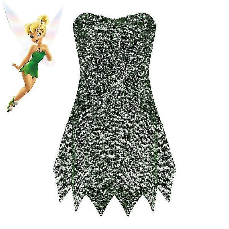 Pixie Tinker Bell Halloween Printesa Cosplay Rochie Tinkerbell Costum Wxcteam