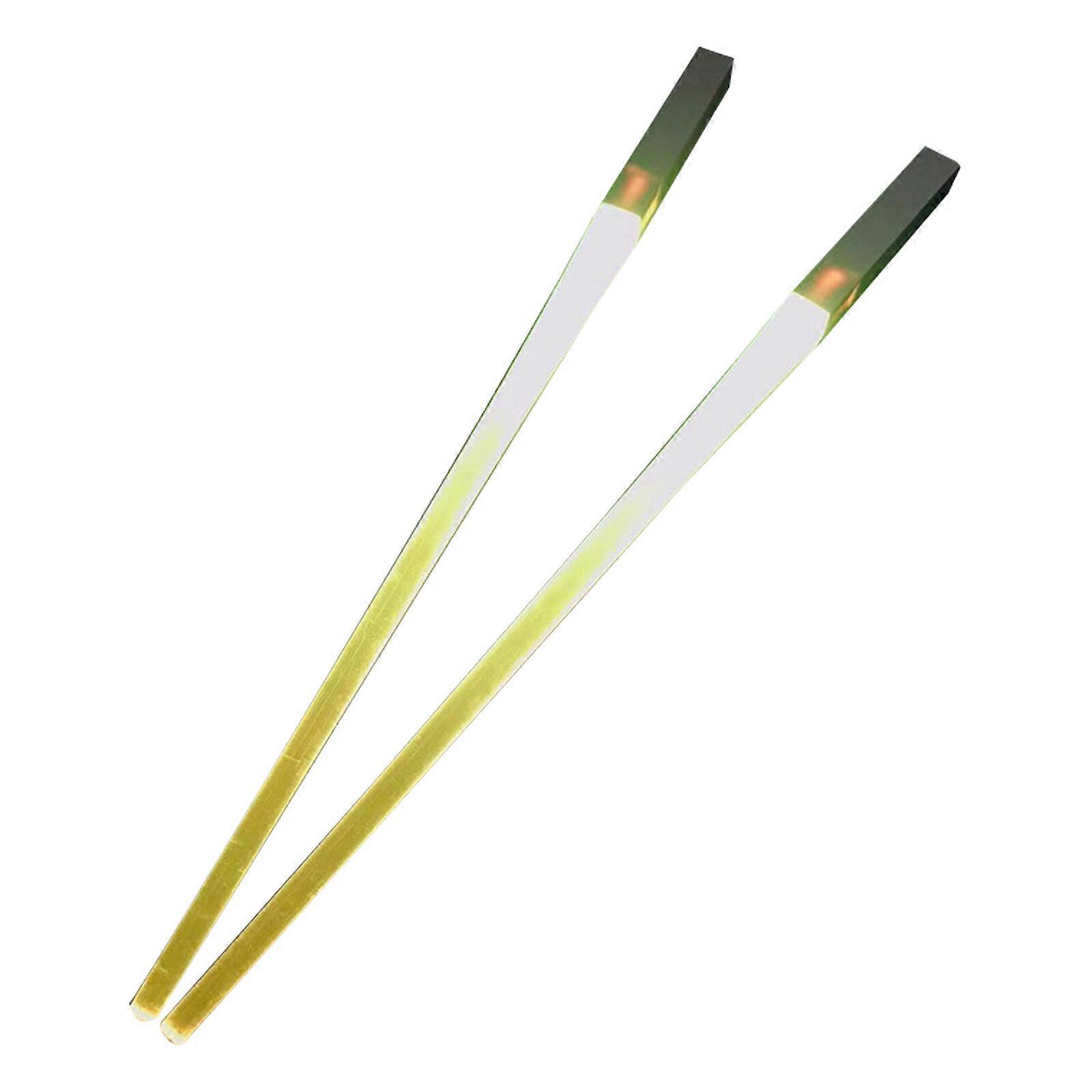 Creative LED Chopsticks Kitchen Tableware Washable 1 Pair Party Prop Multicolor