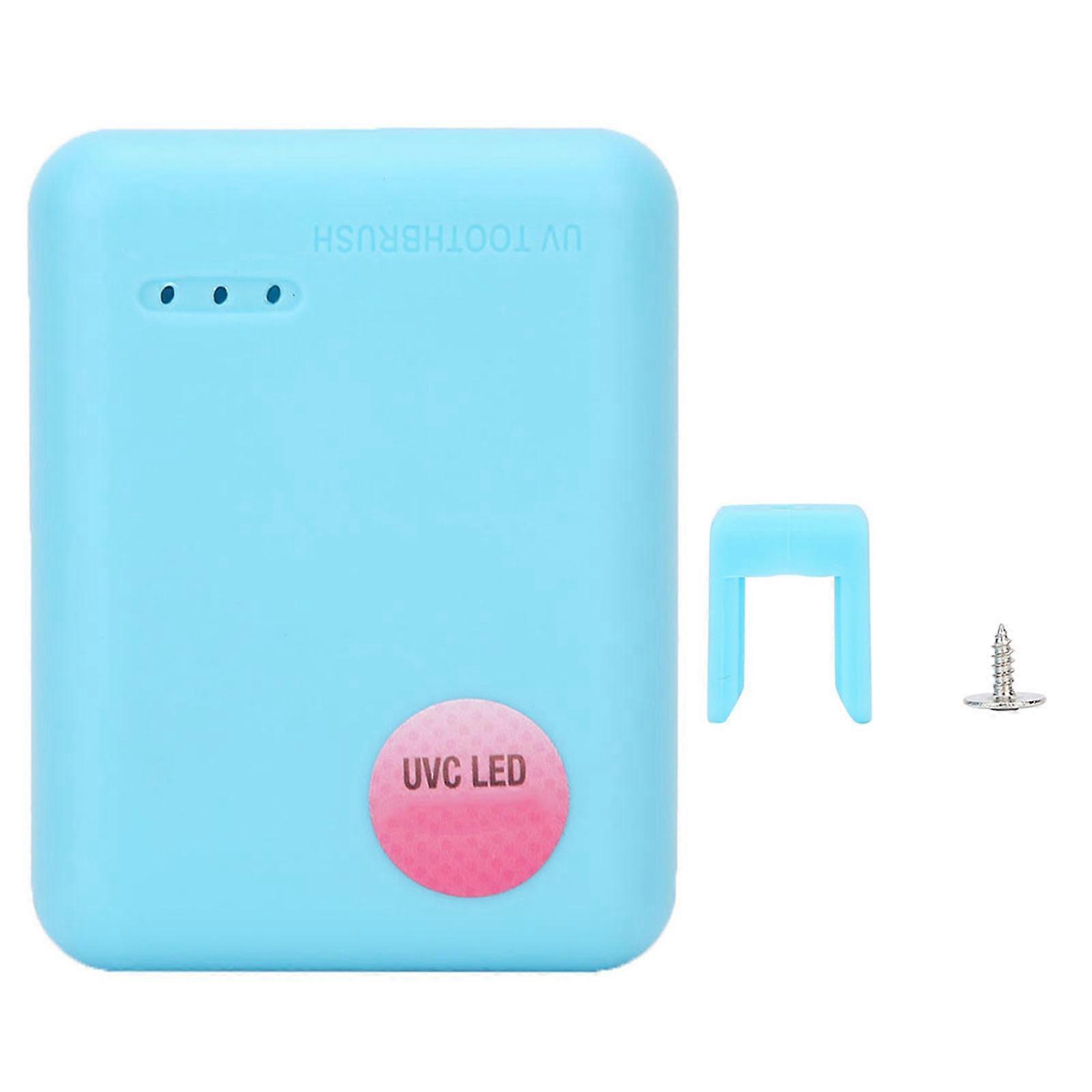 Wall Mounted Ultraviolet Toothbrush Head Holder Cleaning Machine EU Plug Size