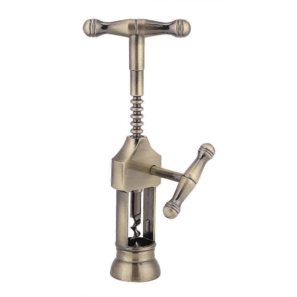 Retro Portable Corkscrew Bottle Opener, Red Wine Remover