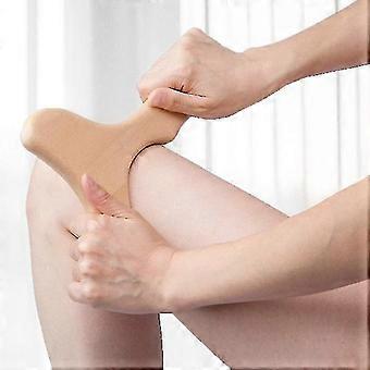 1pcs Massagem de madeira Corpo Gua Sha raspagem Paddle Massager Pernas Traseiras Corpo Moldando Drenagem Linfática