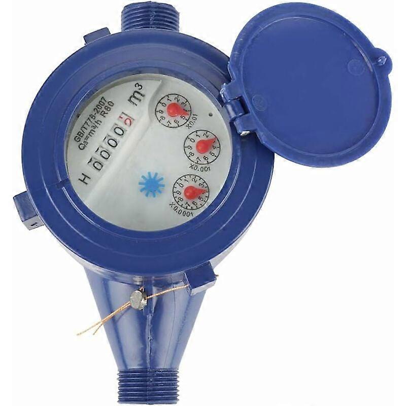 Cold Water Meter, Flow Water Meter for Garden Home Using Water Flow Meter DN15