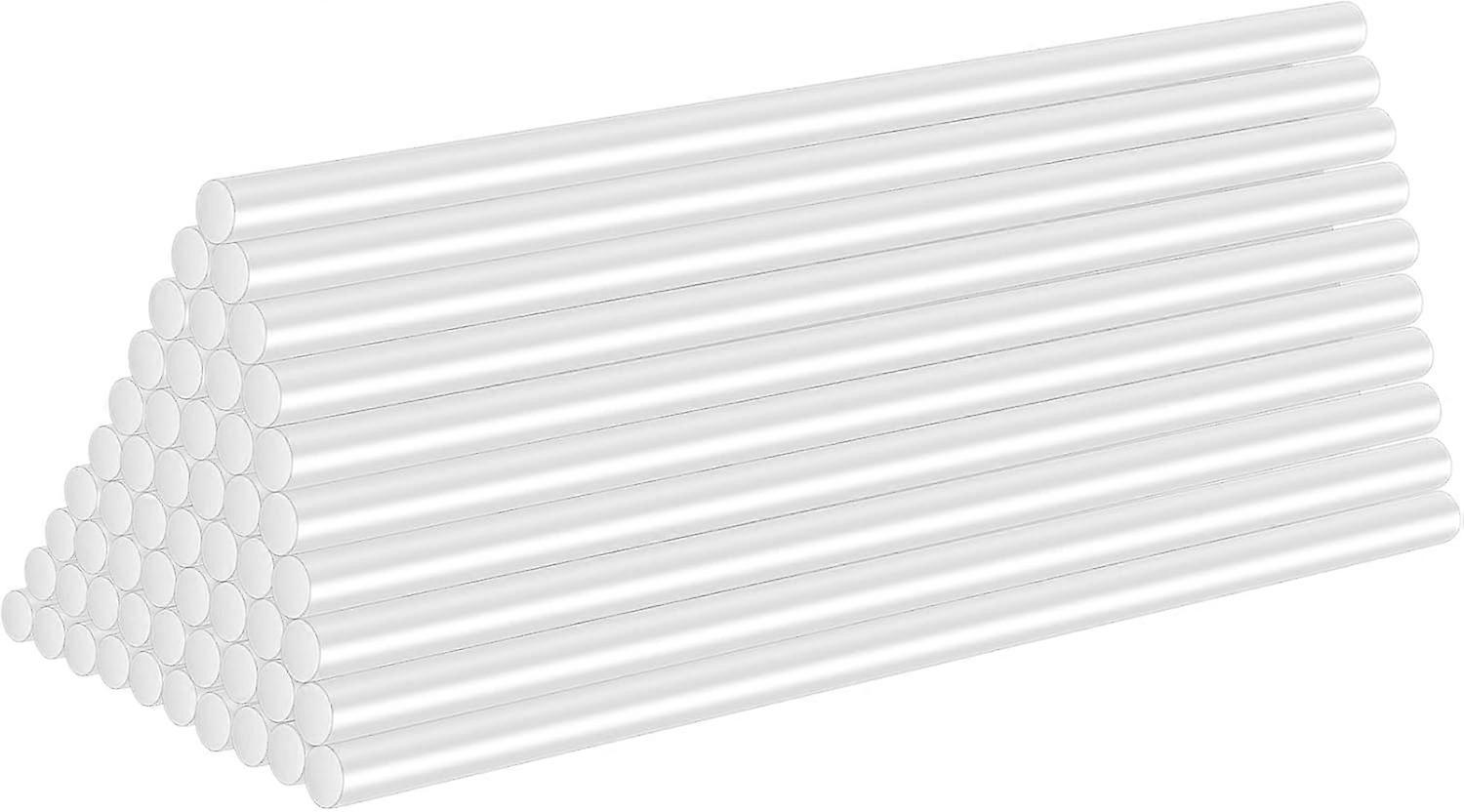 40PCS Hot Glue Sticks, Transparent Ø11mm for Small Glue Guns